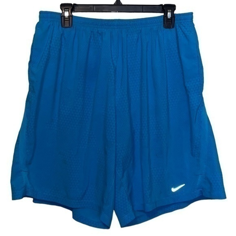 Nike Running Shorts Dri Fit Color is Blue Mens size XXL